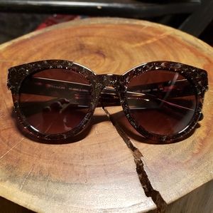 Coach Sunglasses Tortoise Glitter Sig C